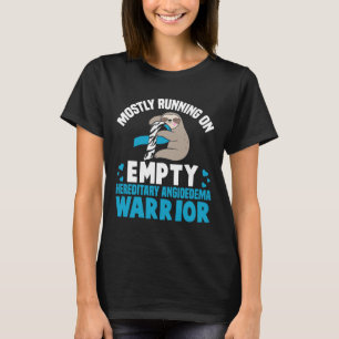 Camiseta La Mayoría Corre Con Angioedema Hereditario Vacío 
