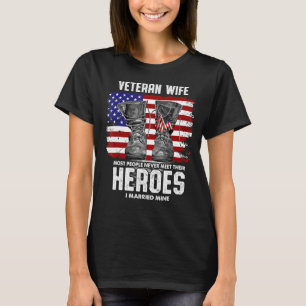 Camiseta La mayoría de la gente nunca conoce a sus héroes,
