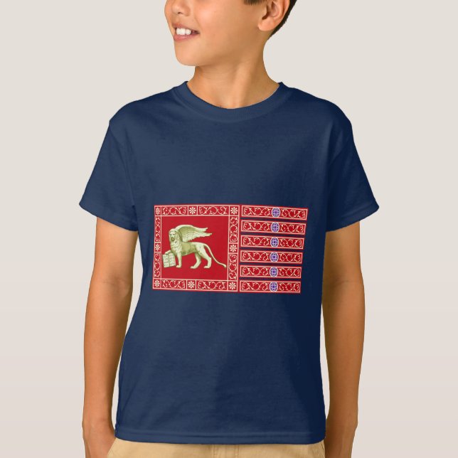 Camiseta La mayoría de la república serena de la bandera de (Anverso)