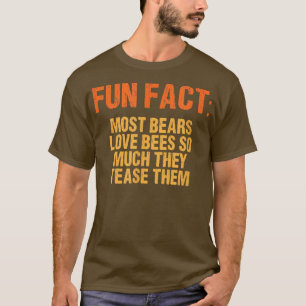 Camiseta La Mayoría De Los Osos Aman A Las Abejas Tanto Gra