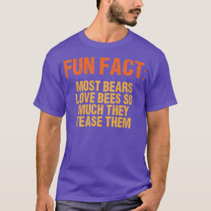 Camiseta La Mayoría De Los Osos Aman A Las Abejas Tanto Gra