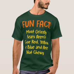 Camiseta La mayoría de los osos pardos no son masticables y