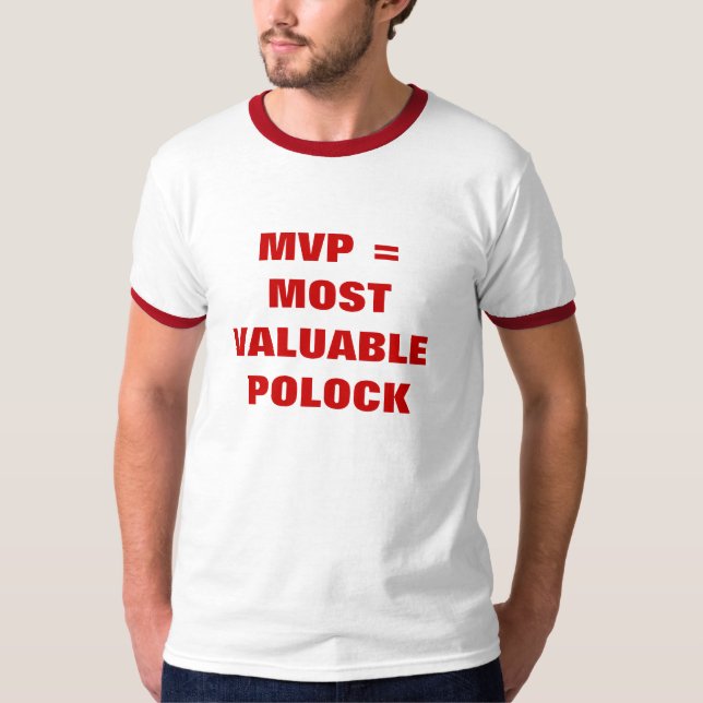 CAMISETA LA MAYORÍA DEL POLOCK VALIOSO (Anverso)