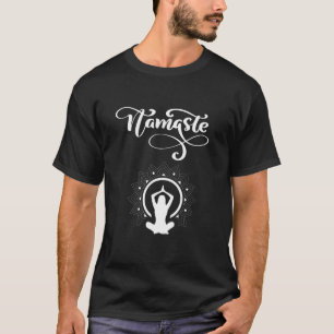 Camiseta La mediación del yoga de Namaste