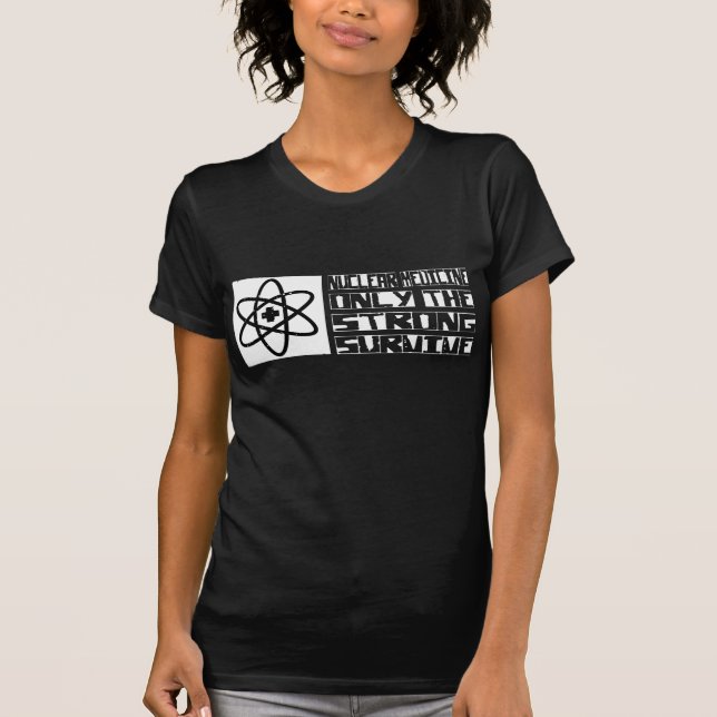Camiseta La medicina nuclear sobrevive (Anverso)
