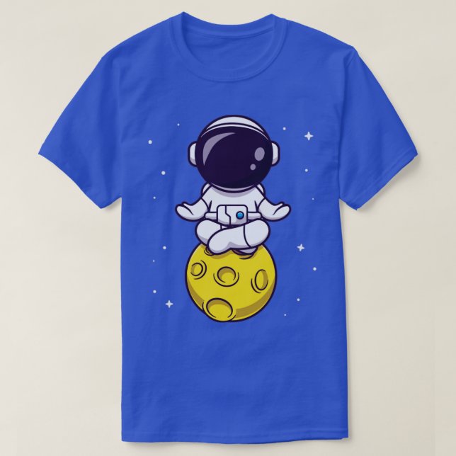 Camiseta La meditación amastronauta en el Personalizado de  (Diseño del anverso)