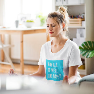 Camiseta La Meditación De Vipassana Puede Estar Bien Y Feli