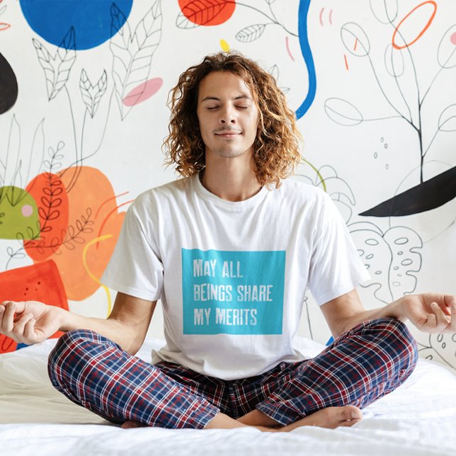 Camiseta La meditación de Vipassana puede ser que todos com (Subido por el creador)