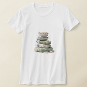 Camiseta La meditación equilibra la atención plena de las r