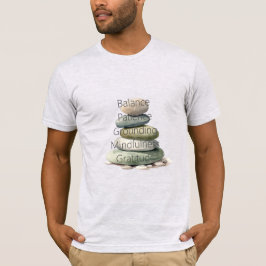 Camiseta La meditación equilibra la atención plena Yoga