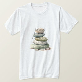 Camiseta La meditación equilibra la atención plena Yoga