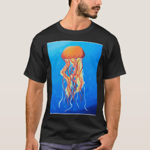 Camiseta La medusa de brillo profundo