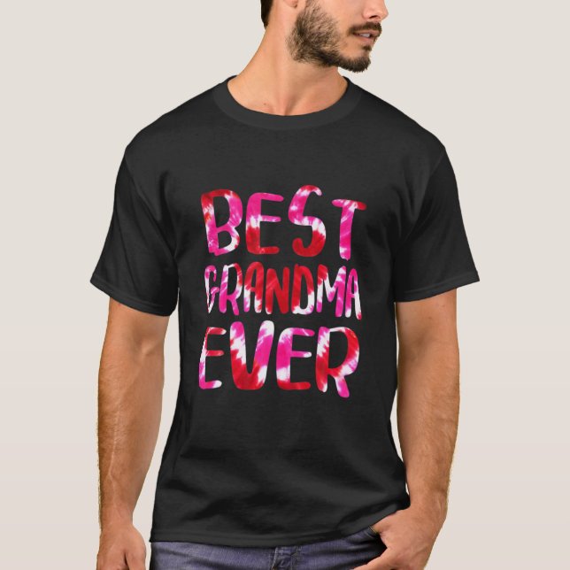 Camiseta La mejor abuela de la mujer en el día de la madre (Anverso)