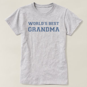 Camiseta La mejor abuela de los mundos