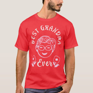 Camiseta La mejor abuela de todos los tiempos, graciosa fam