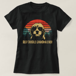 Camiseta la mejor abuela del doodle jamás