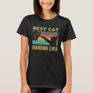 Camiseta La mejor abuela del gato, los gatos ventilares, la