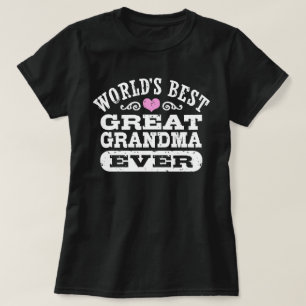 Camiseta La mejor abuela del mundo