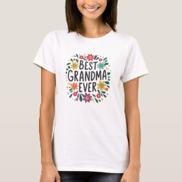 Camiseta La mejor abuela del mundo