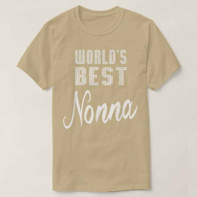 Camiseta La mejor abuela del mundo obsequia a las mujeres  (Diseño del anverso)