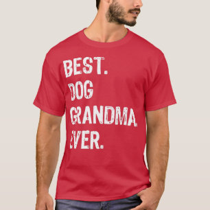 Camiseta La mejor abuela del perro es muy divertida - 1