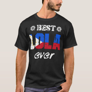 Camiseta La mejor abuela filipina de Lola
