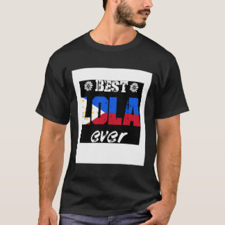 Camiseta La mejor abuela filipina de Lola