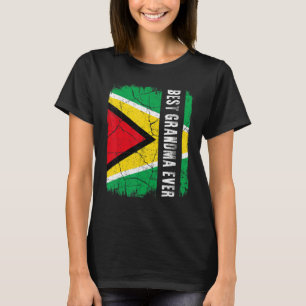 Camiseta La mejor abuela guyanesa que haya visto el día de 