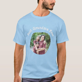 Camiseta La mejor abuela nunca sube tu foto familiar cuadra