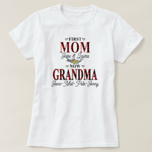 Camiseta La mejor abuela personalizada del mundo, Mimi Webb