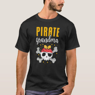 Camiseta La mejor abuela pirata del océano Caribe