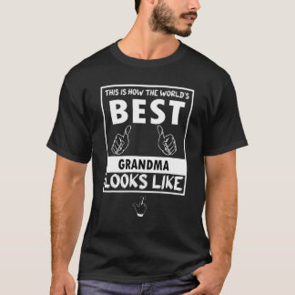Camiseta La mejor abuela que inspiró a Sarcasm Sarcástico M