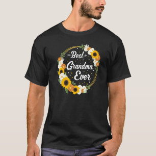 Camiseta La mejor abuela que nunca ha florido jardinero