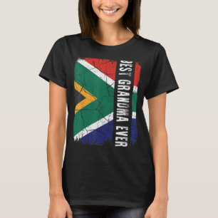 Camiseta La mejor abuela sudafricana que jamás haya sido ma