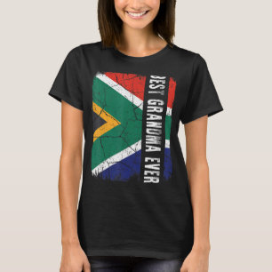 Camiseta La mejor abuela sudafricana que jamás haya sido ma
