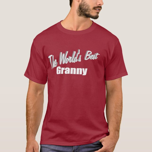 Camiseta La mejor abuelita del mundo (Anverso)