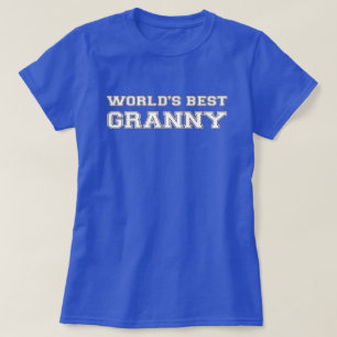 Camiseta La mejor abuelita del mundo
