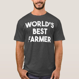 Camiseta La mejor agricultura divertida para agricultores d
