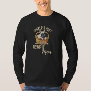 Camiseta La mejor amante del Bulldog francés de la mamá fra