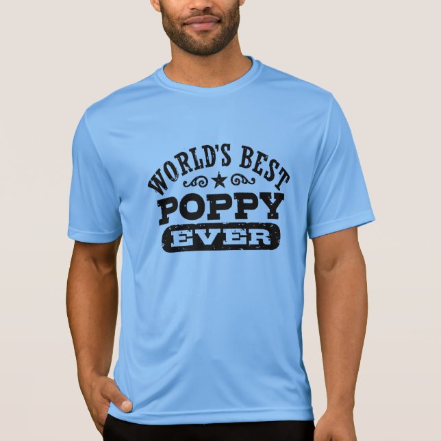 Camiseta La mejor amapola del mundo (Anverso)