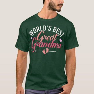 Camiseta La mejor bisabuela del mundo