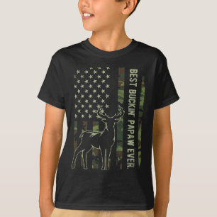 Camiseta La mejor cacería de ciervos de la bandera estadoun