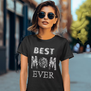 Camiseta La mejor caligrafía de mamá del día de la madre de
