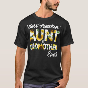 Camiseta La mejor cantinela de la tía padrina del girasol