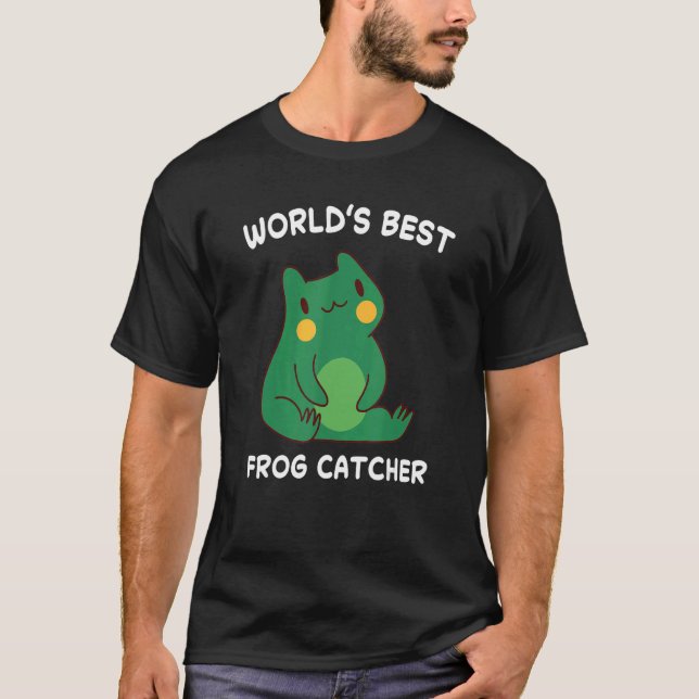 Camiseta La mejor cazadora de ranas del mundo de anfibios
