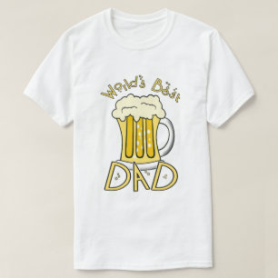 Camiseta La mejor cerveza del papá