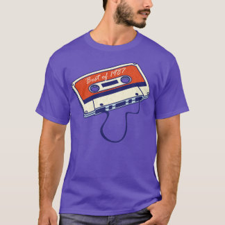 Camiseta La mejor cinta de cassette clásica de 1987 33ª bi