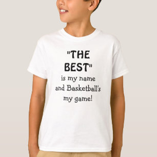 Camiseta La mejor cita divertida de baloncesto