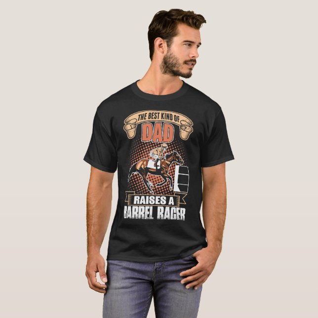 Camiseta La mejor clase de papá cría un caballo T del (Anverso completo)