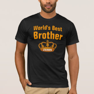 Camiseta La mejor corona A4. del vintage de BROTHER del